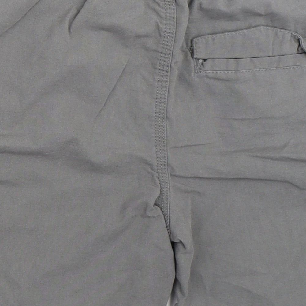 Marks and Spencer Boys Grey   Chino Shorts Size 11-12 Years
