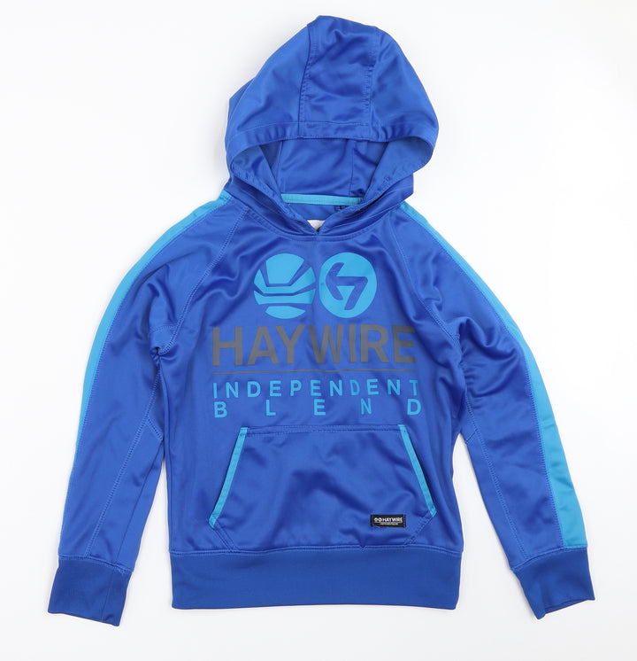 Haywire Boys Blue   Pullover Hoodie Size S