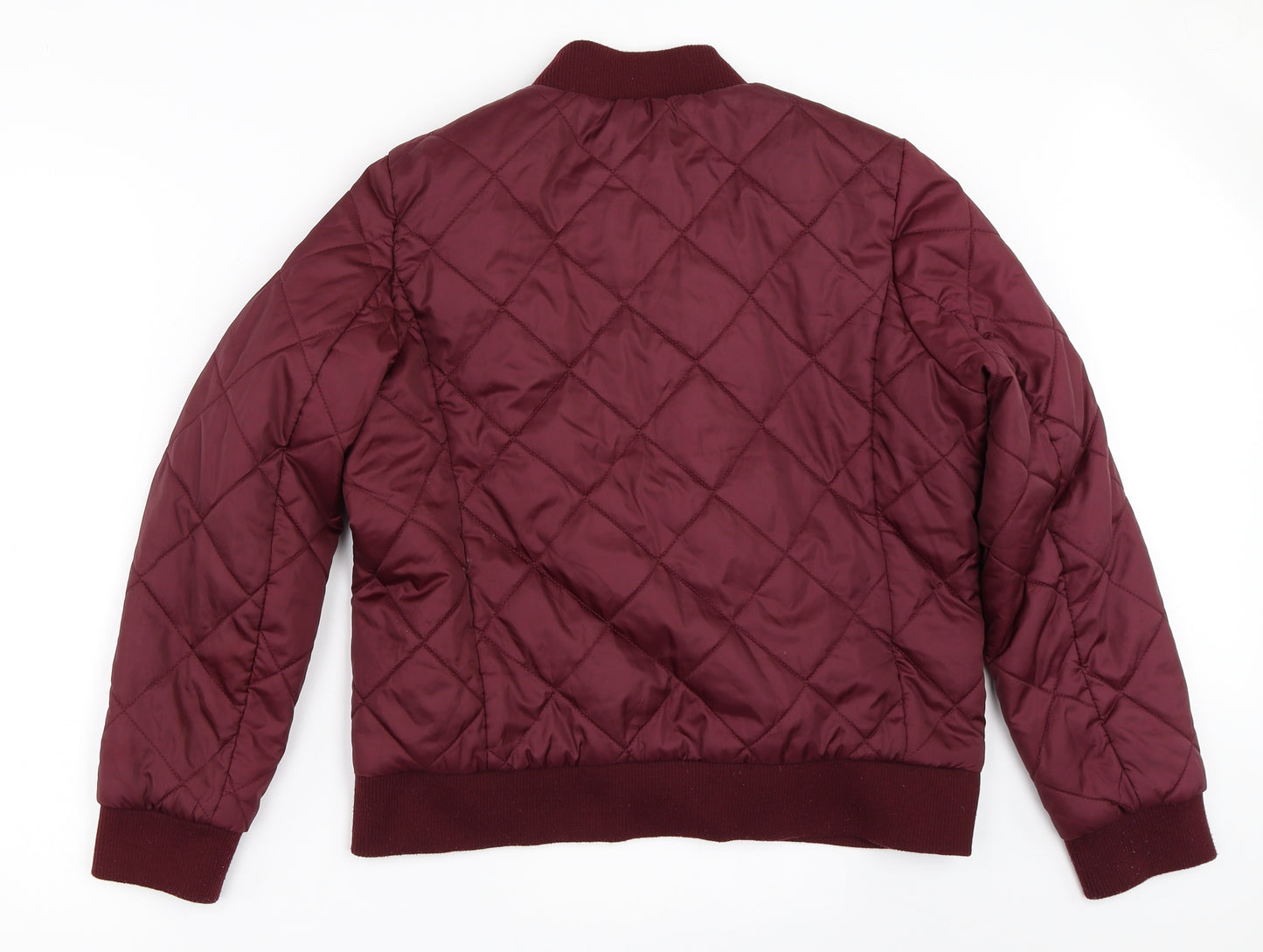 Lee Cooper Womens Red   Quilted Coat Size 14