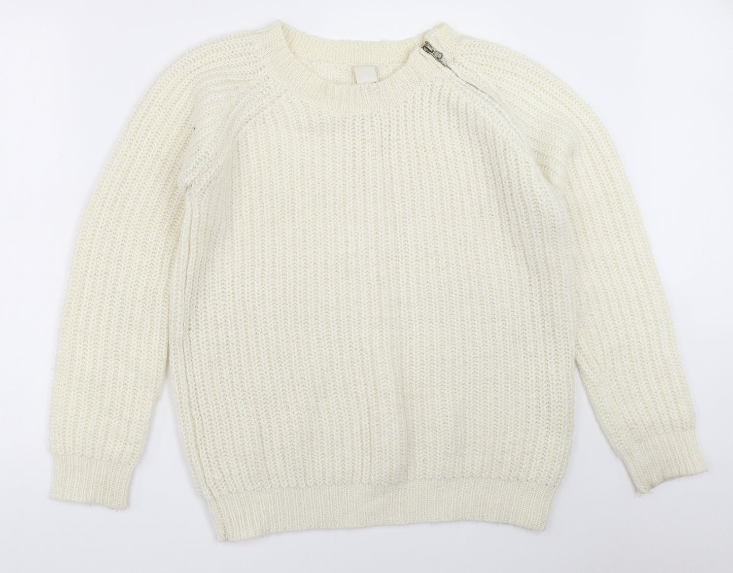 VILA Womens Ivory   Pullover Jumper Size L