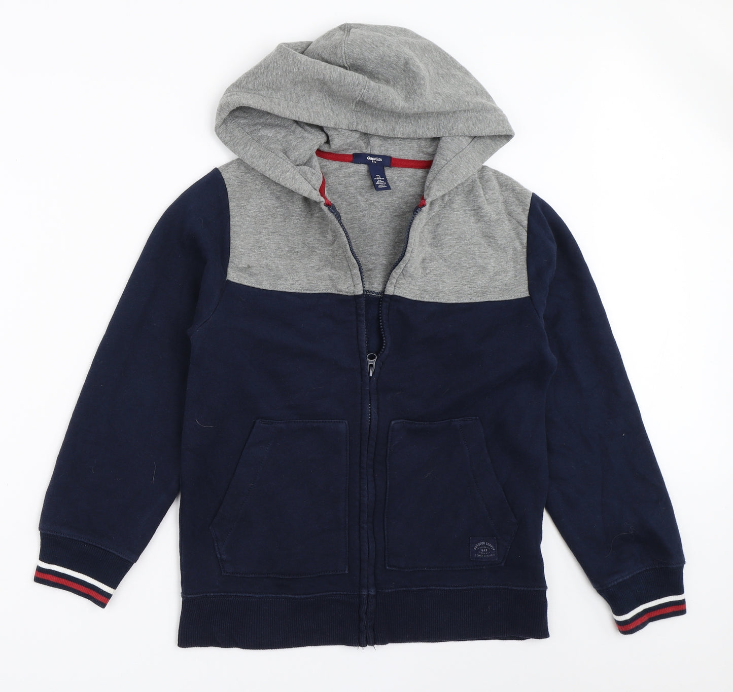 Gap Boys Blue   Full Zip Hoodie Size 10-11 Years