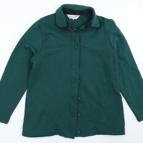 Country Collection Womens Green   Jacket  Size S