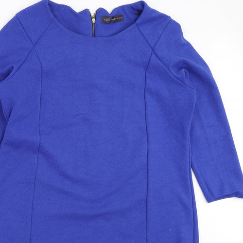 Marks and Spencer Womens Blue   Shift  Size 12