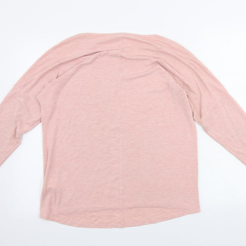 Amisu Womens Pink   Basic T-Shirt Size M