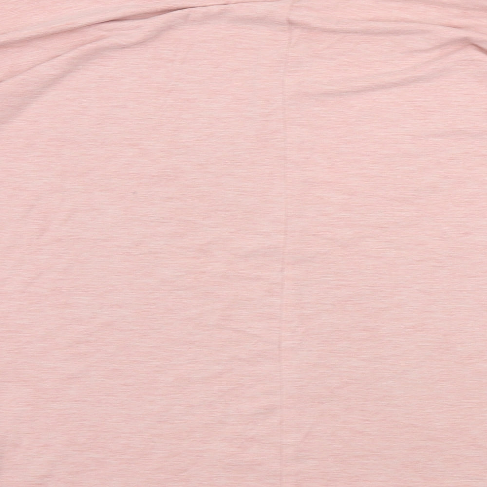 Amisu Womens Pink   Basic T-Shirt Size M