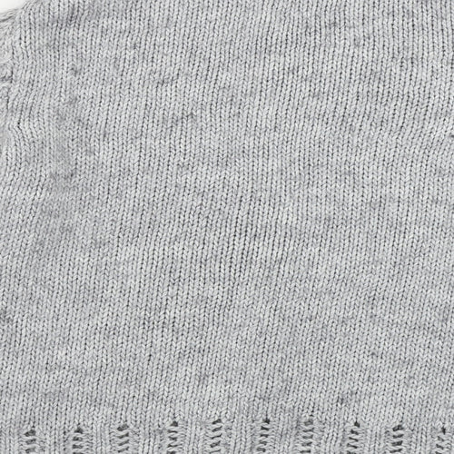 love chic Womens Grey   Pullover Jumper Size L