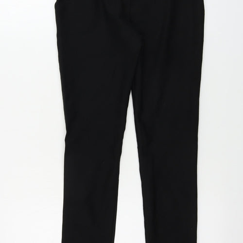 Preworn  Womens Black   Trousers  Size L L25 in