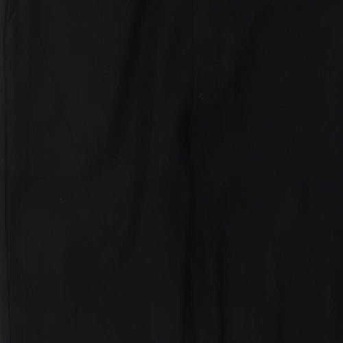 Preworn  Womens Black   Trousers  Size L L25 in