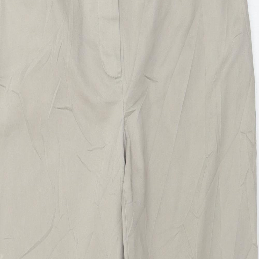 Marks and Spencer  Womens Beige   Trousers  Size 8 L22 in