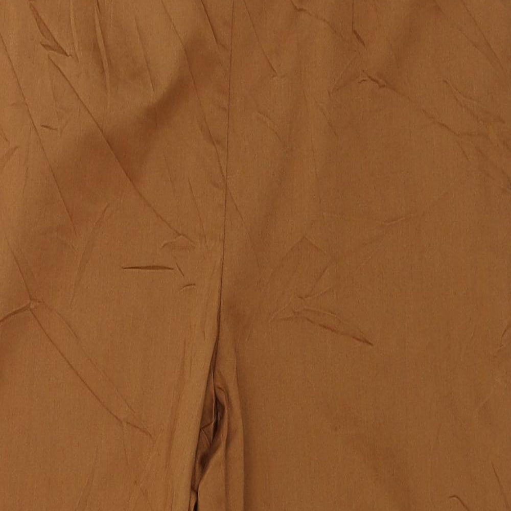 Marks and Spencer  Womens Brown   Trousers  Size 14 L21 in