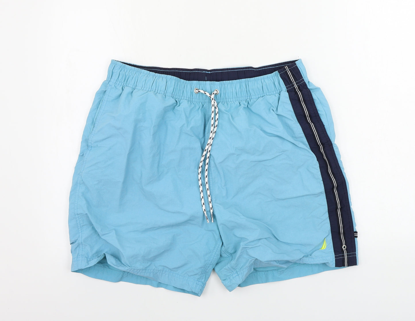 Nautica Mens Blue   Bermuda Shorts Size 34 in