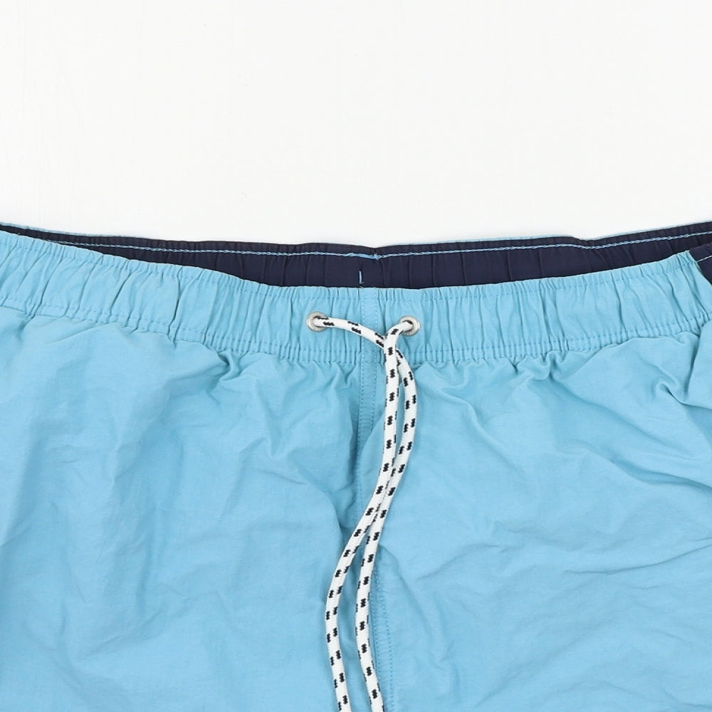 Nautica Mens Blue   Bermuda Shorts Size 34 in