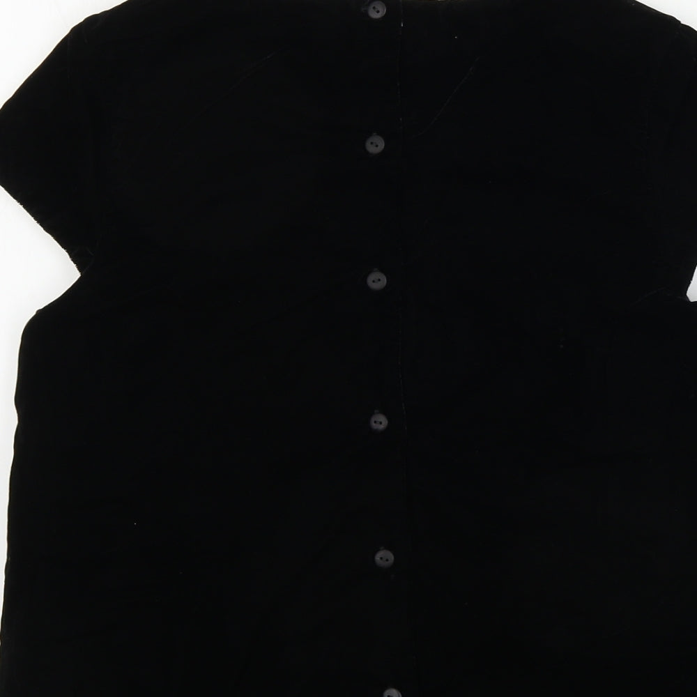 Marks and Spencer  Girls Black   Pullover Jumper Size 12-13 Years