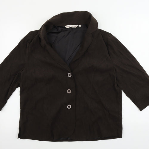EWM  Womens Blue   Jacket Coat Size 18