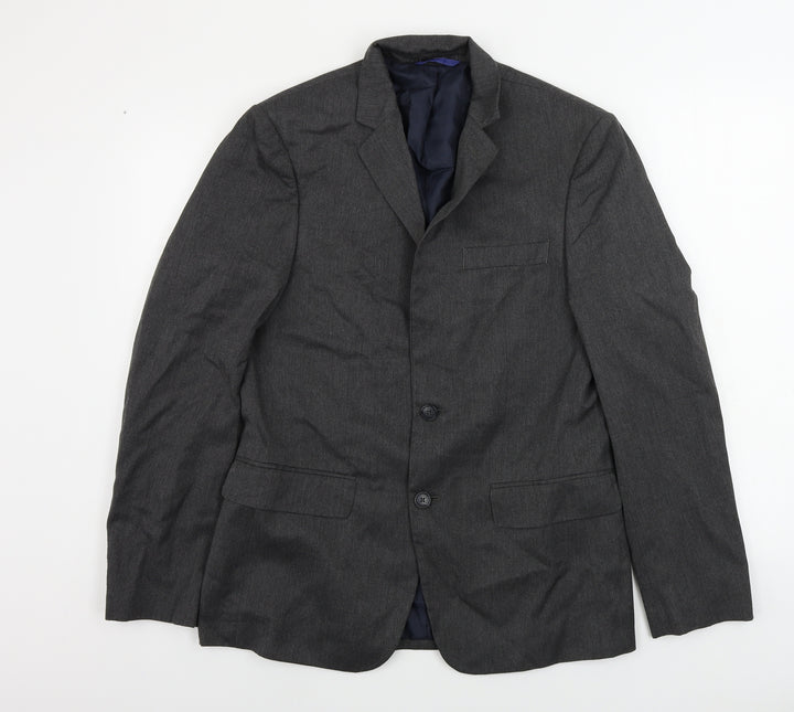 Marks and Spencer Mens Grey Jacket Blazer Size 38