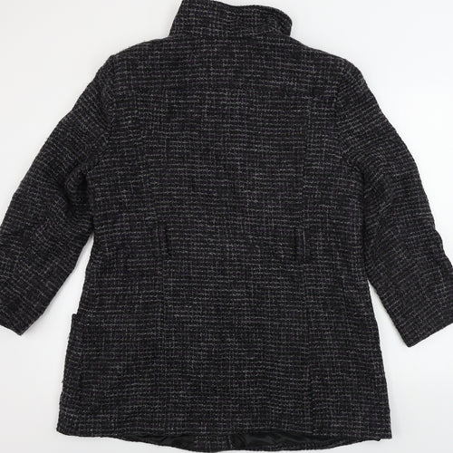 Debenhams  Womens Purple Check  Jacket Coat Size 20