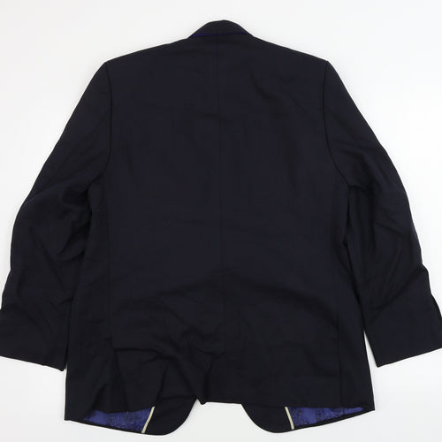 Preworn  Mens Blue   Jacket Blazer Size 40