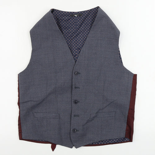 Marks and Spencer  Mens Grey   Jacket Suit Waistcoat Size 38