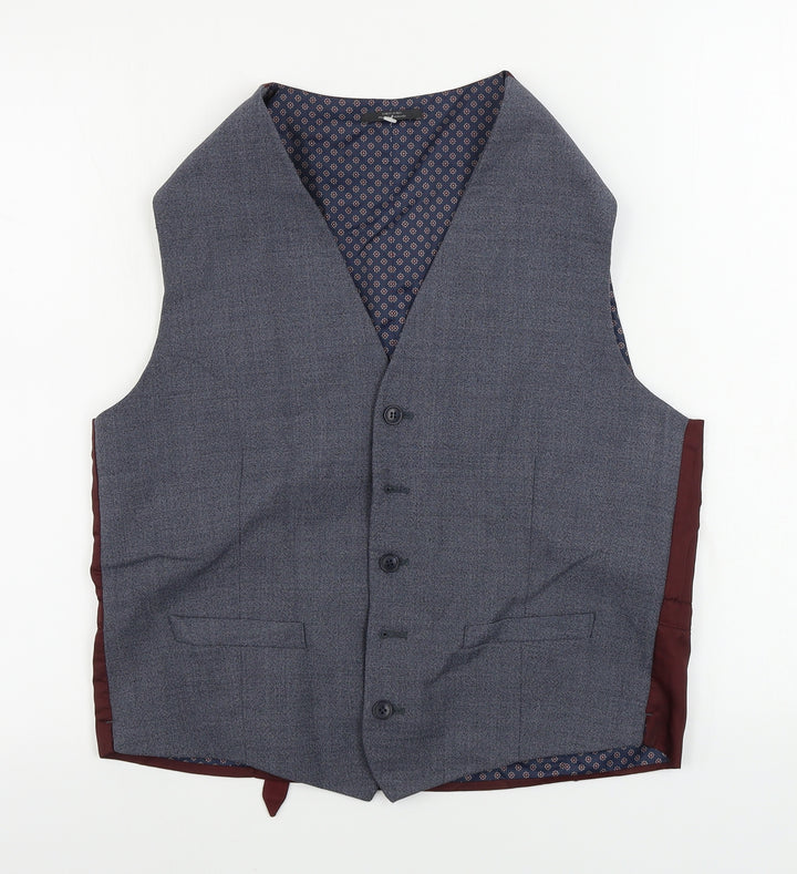 Marks and Spencer  Mens Grey   Jacket Suit Waistcoat Size 38