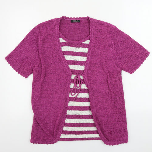 bm collection      Womens Pink   Pullover Jumper Size M