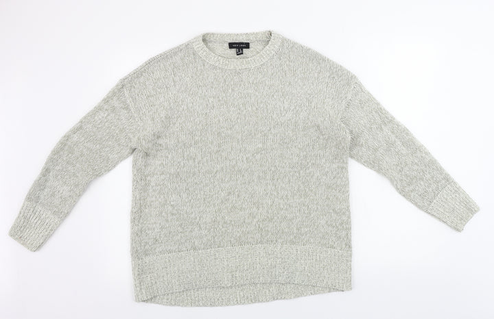 New Look  Womens Grey   Pullover Jumper Size M