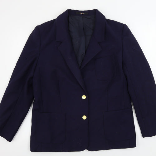dacks london  Womens Blue   Jacket Blazer Size 12