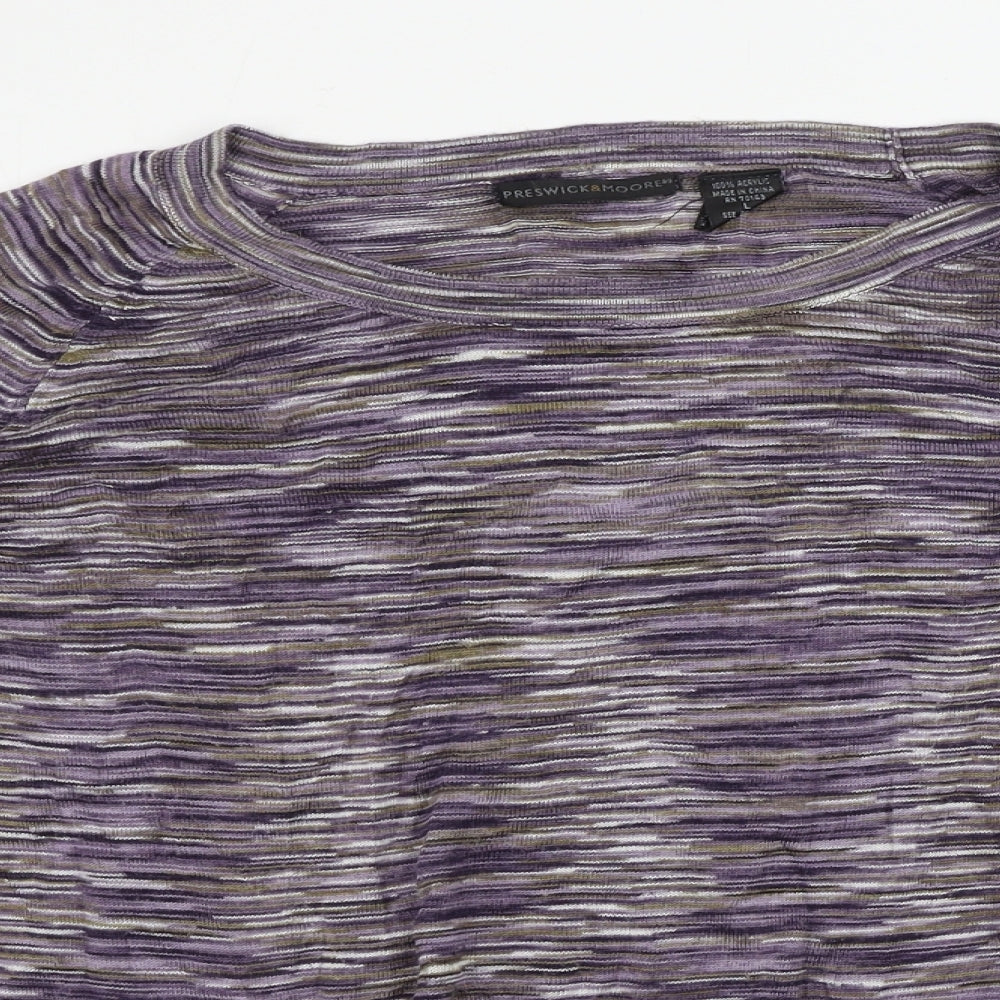 Preswick & Moore  Womens Purple   Pullover Jumper Size L
