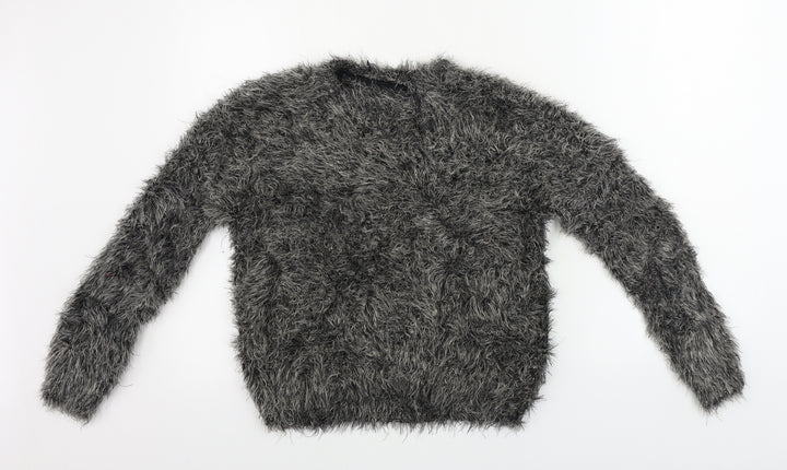 Topshop  Womens Grey   Pullover Jumper Size 6
