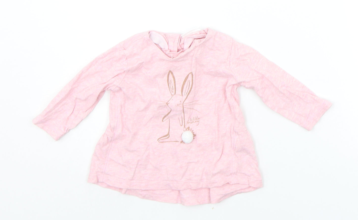 NEXT Baby Pink   Basic T-Shirt Size 3-6 Months  - Rabit