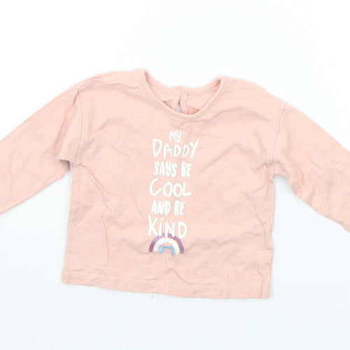 George Baby Beige   Basic T-Shirt Size 3-6 Months