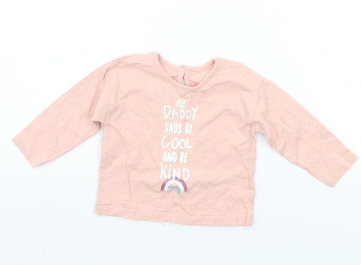 George Baby Beige   Basic T-Shirt Size 3-6 Months