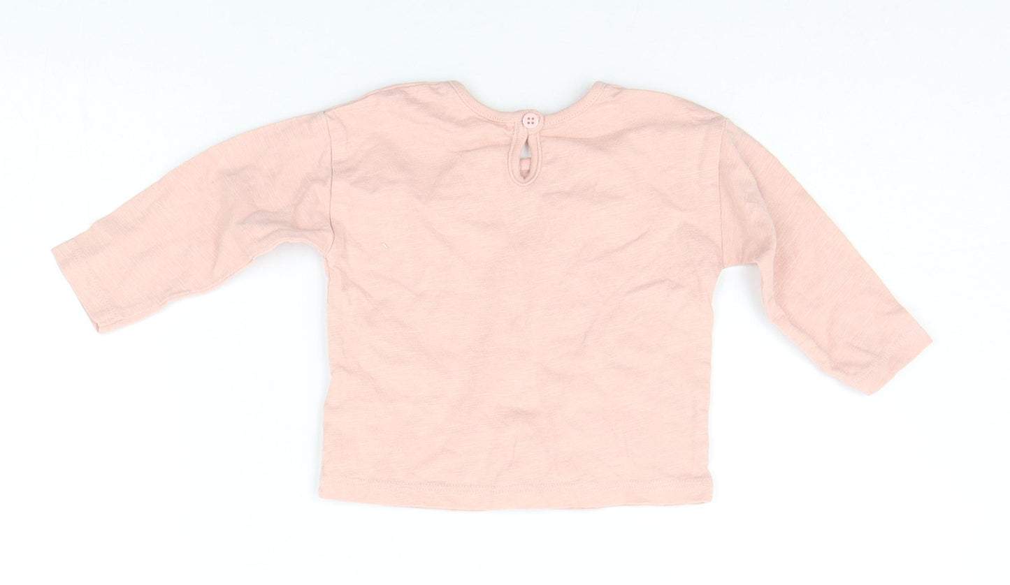 George Baby Beige   Basic T-Shirt Size 3-6 Months