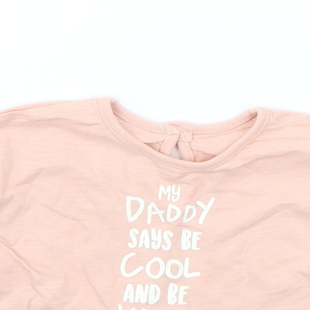 George Baby Beige   Basic T-Shirt Size 3-6 Months