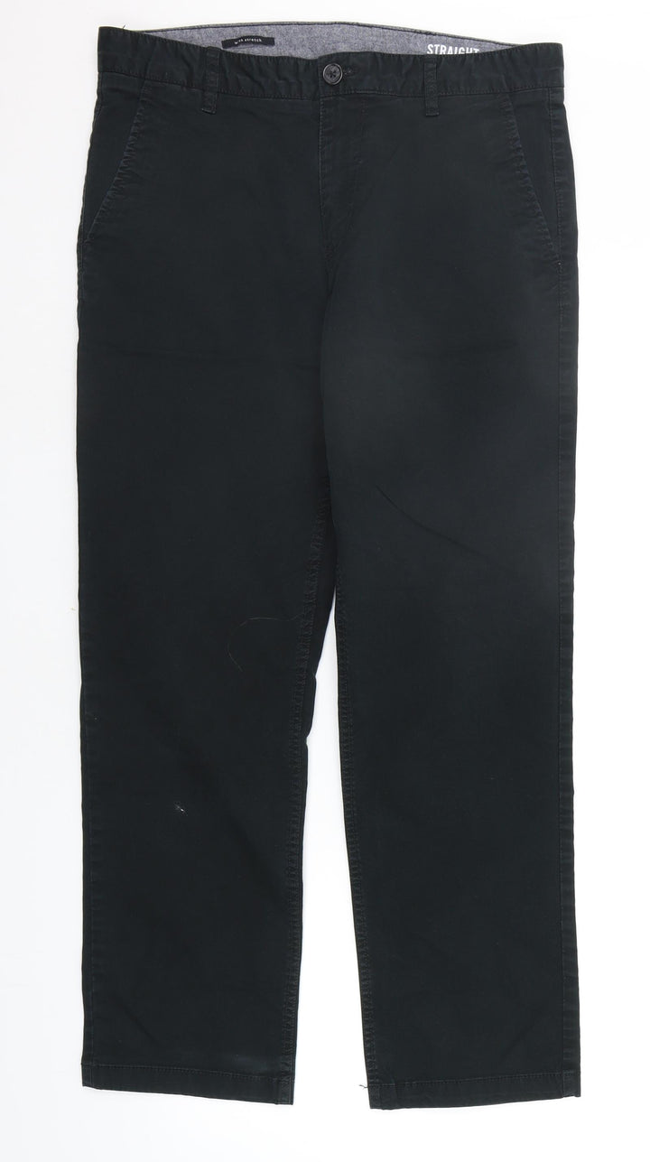 F&F Womens Black   Trousers  Size 34 in L30 in