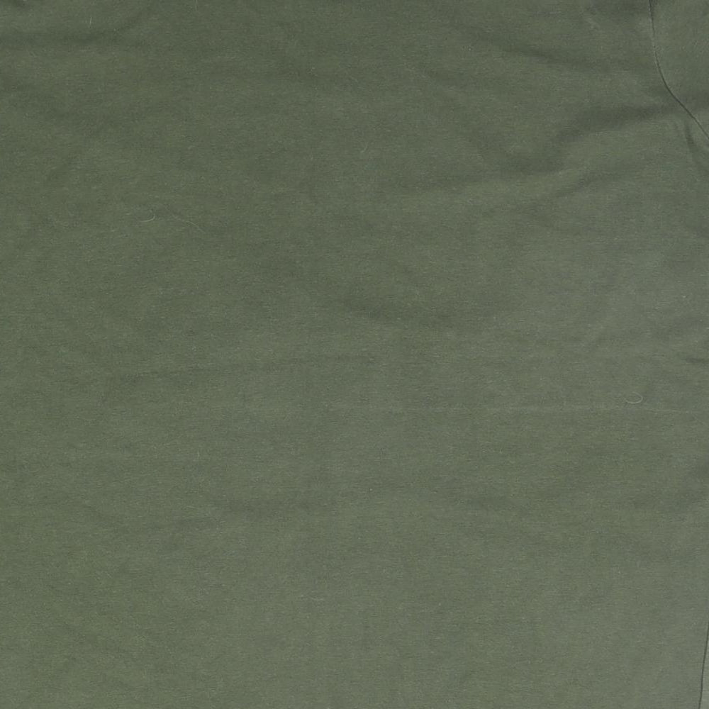 Primark Boys Green   Basic T-Shirt Size 13-14 Years