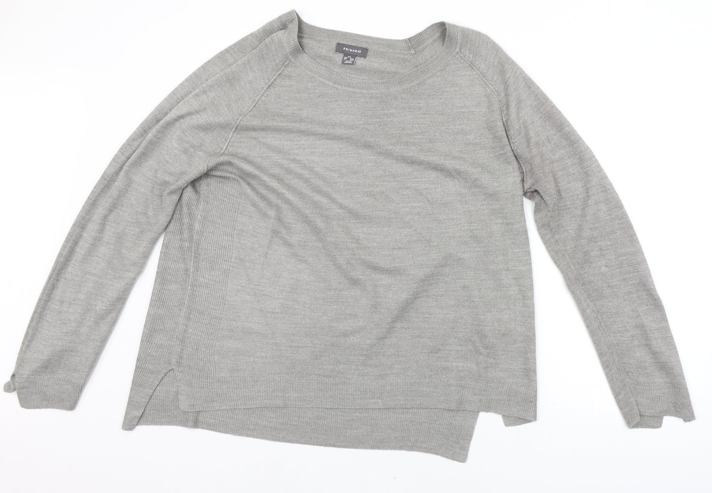 Primark Womens Grey   Cardigan Jumper Size 2XL