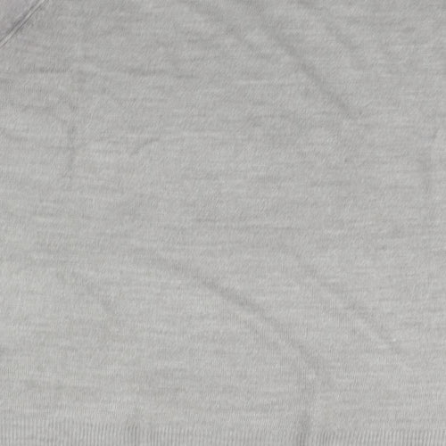 Primark Womens Grey   Cardigan Jumper Size 2XL