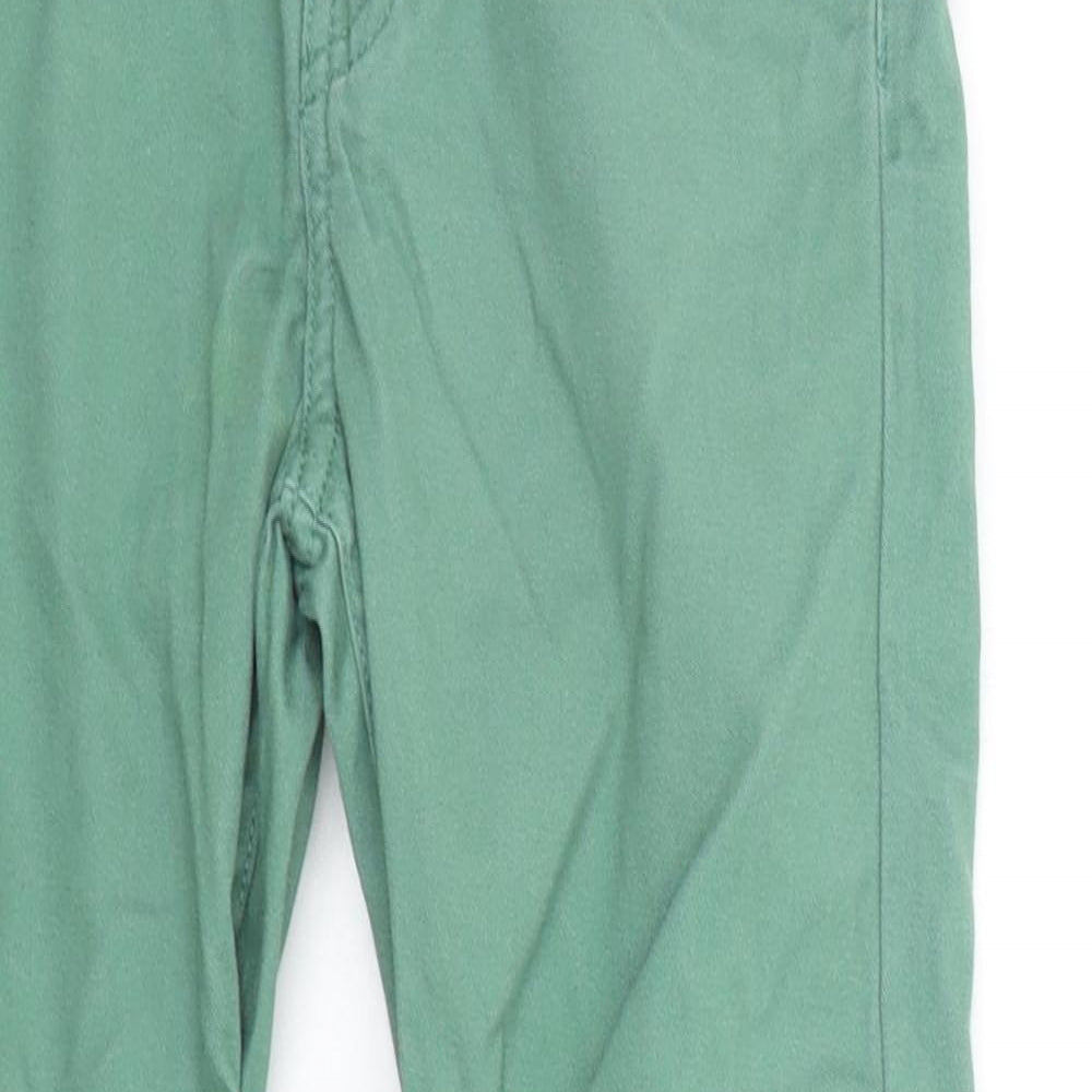 H&M Boys Green   Chino Trousers Size 8-9 Years