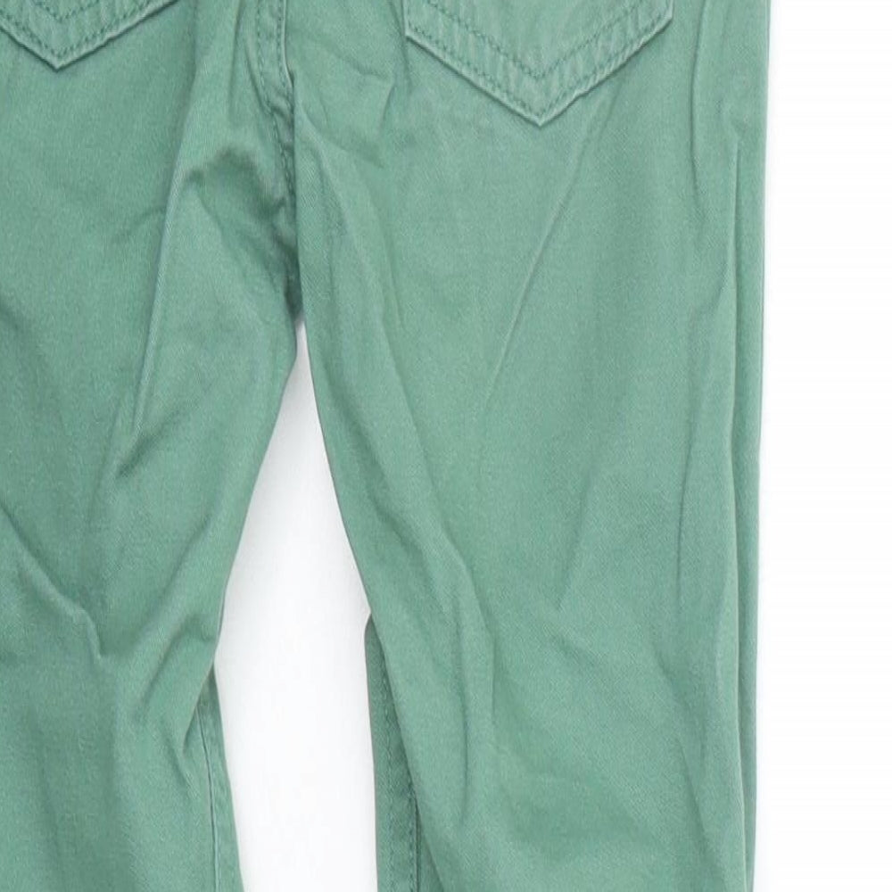 H&M Boys Green   Chino Trousers Size 8-9 Years