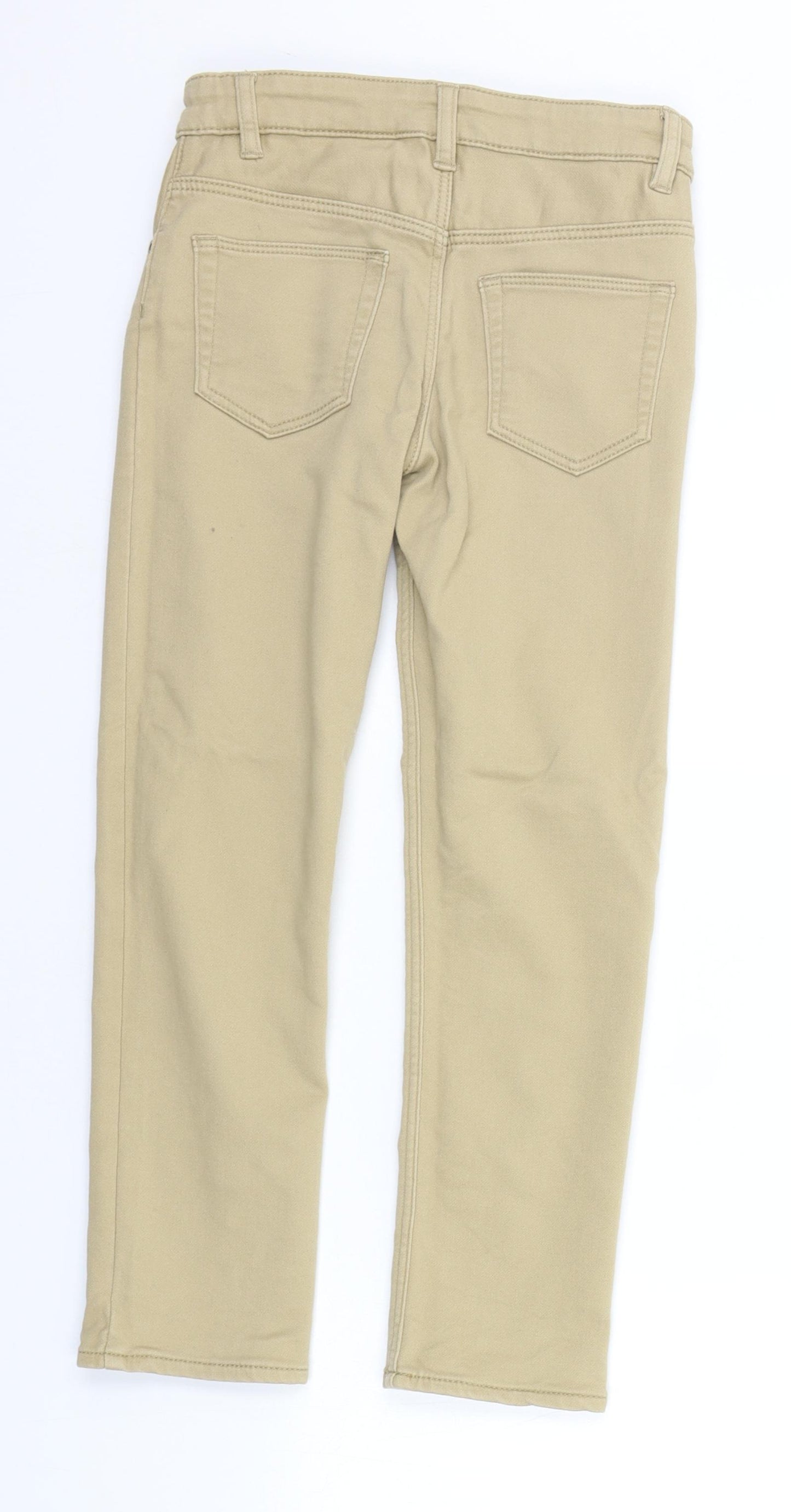 H&M Girls Beige   Chino Trousers Size 8-9 Years