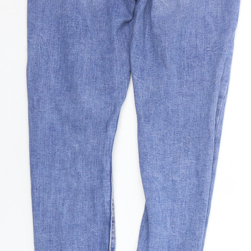 Denim & Co. Womens Blue   Straight Jeans Size 6 L26 in