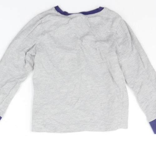 Mothercare Boys Grey   Basic T-Shirt Size 5-6 Years