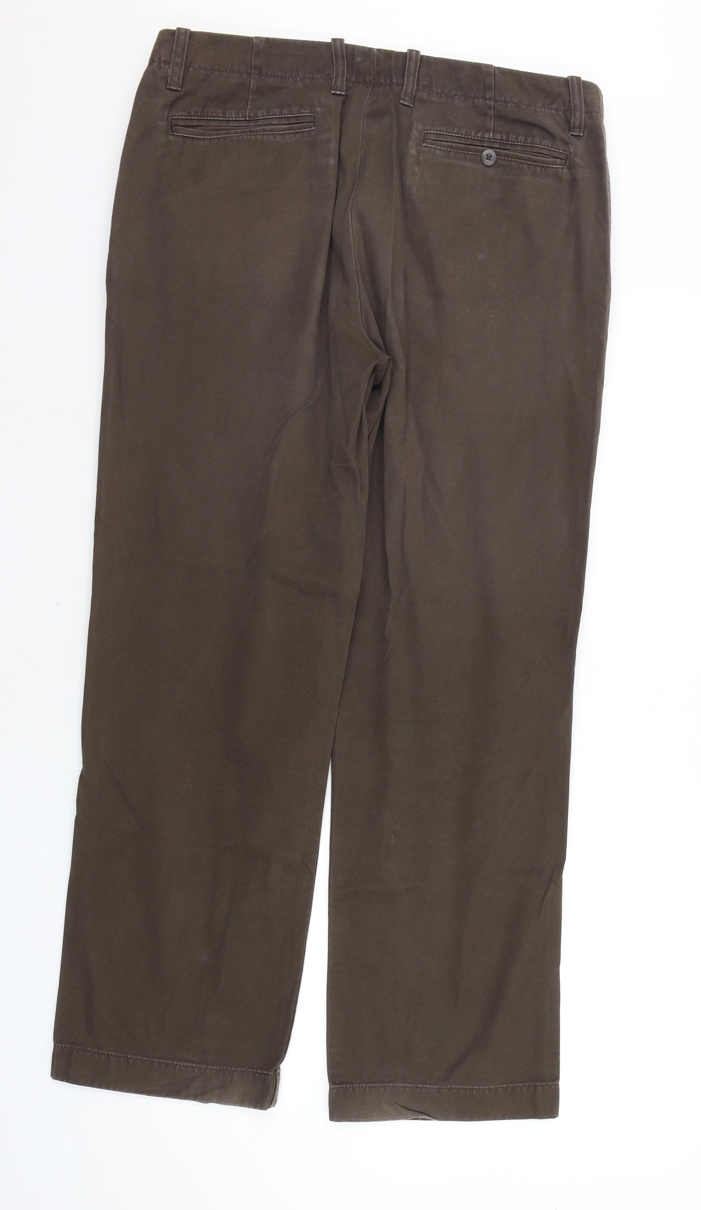 Gap Mens Brown   Trousers  Size 34 in L32 in