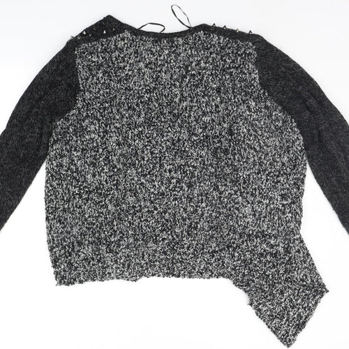 Klass Womens Grey   Cardigan Jumper Size XL