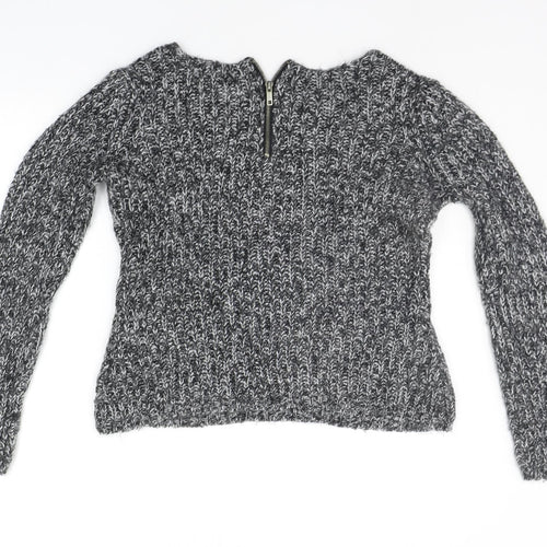 Brave Soul Womens Grey   Pullover Jumper Size XS