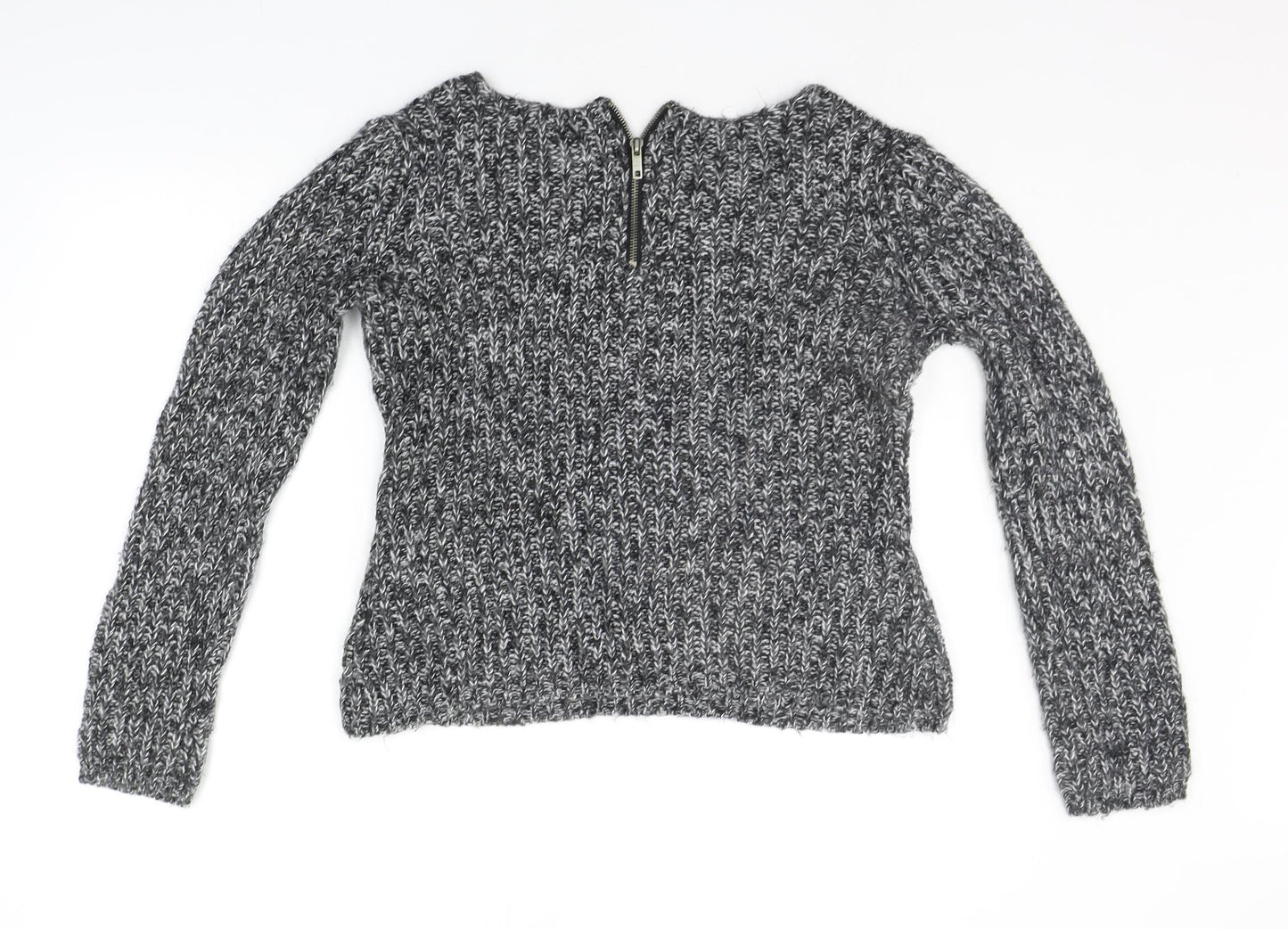 Brave Soul Womens Grey   Pullover Jumper Size XS
