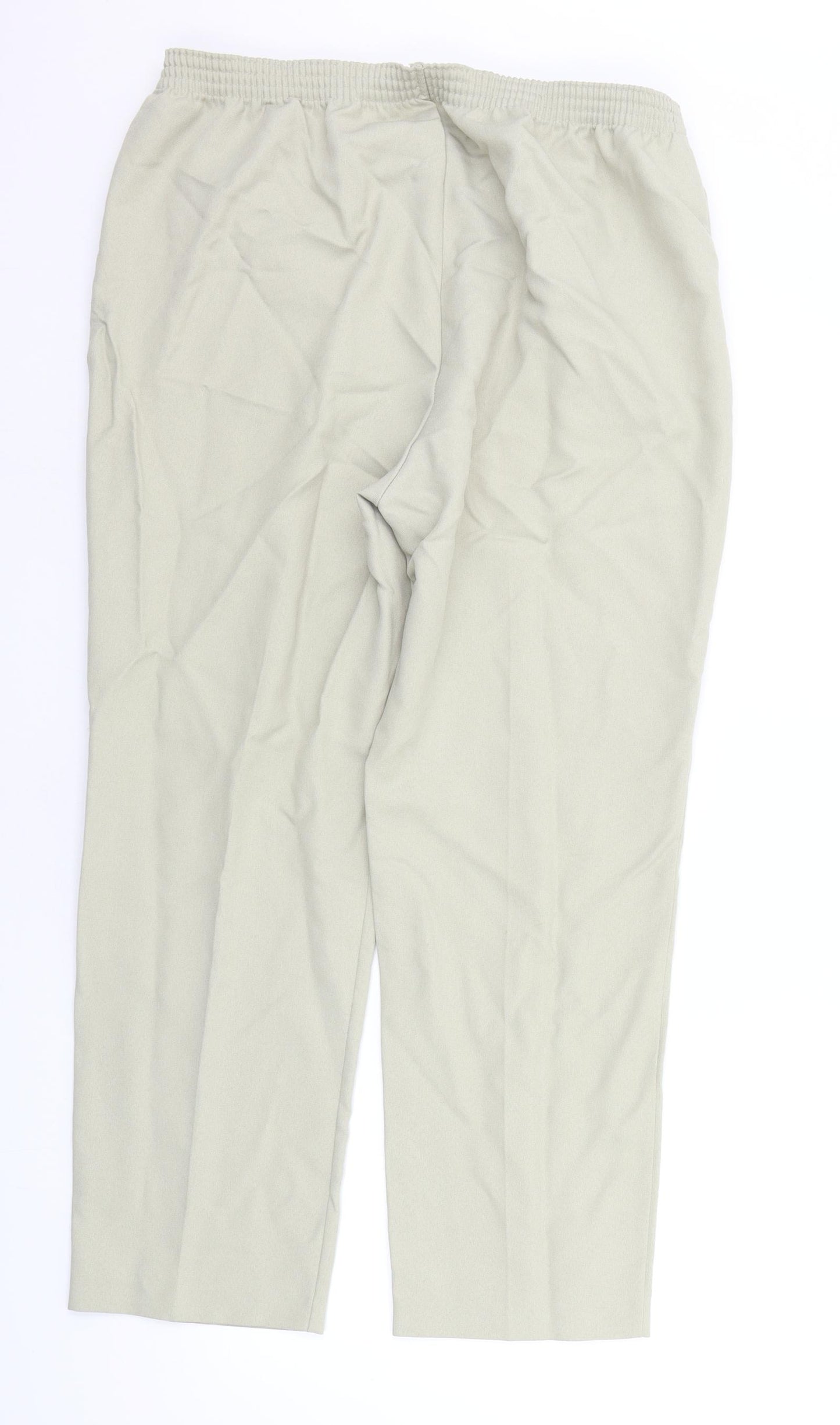 CANDA Womens Beige   Trousers  Size 18 L25 in