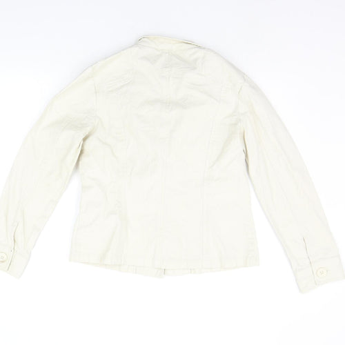 Jeans & Co Womens Beige   Jacket Coat Size 12