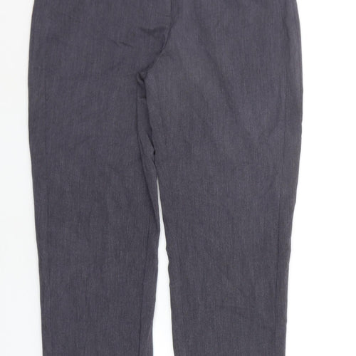 TU Womens Grey   Trousers  Size 12 L26 in