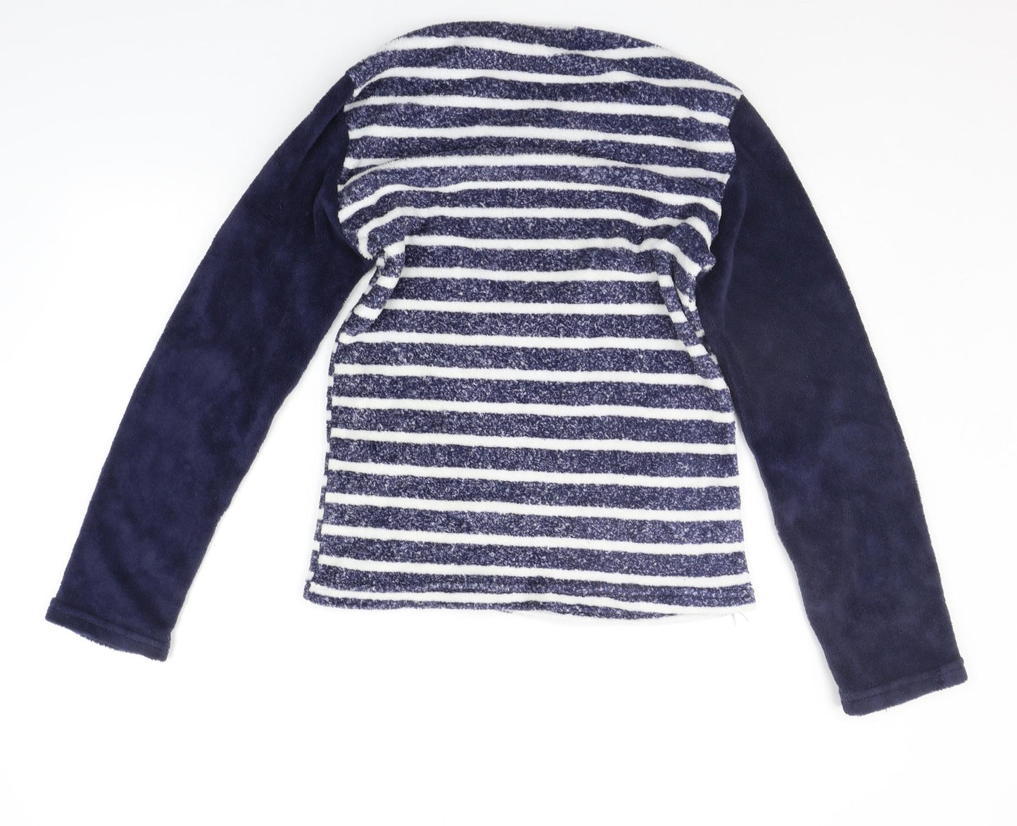 Hudson's Bay Womens Blue Striped  Top Pyjama Top Size S